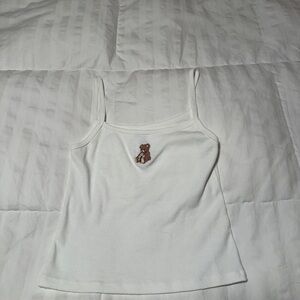 Pacsun teddy bear tank top